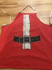 Pantry Christmas Santa Claus Kitchen Bib Apron Christmas Cooking