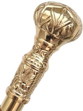 Vintage Solid Brass Handle for Wooden Walking Stick Cane Handmade Victorian Gift