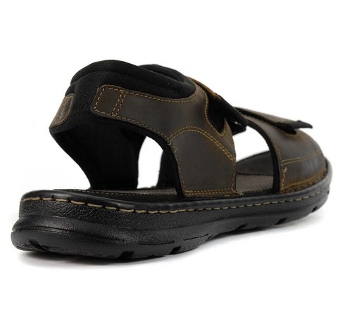 Rockport Darwyn QTR Strap Mens sandal #H80295 Brown New Size 13 Brand New NWT - Picture 4 of 7
