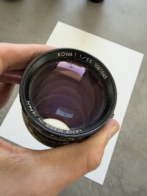 Kowa 50mm f1.1 lens FAST - #05