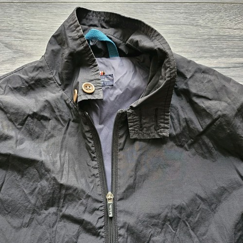 Chaqueta de mezclilla Paul Smith de nailon-algodón para hombre talla mediana negra modelo 417E - Imagen 4 de 9