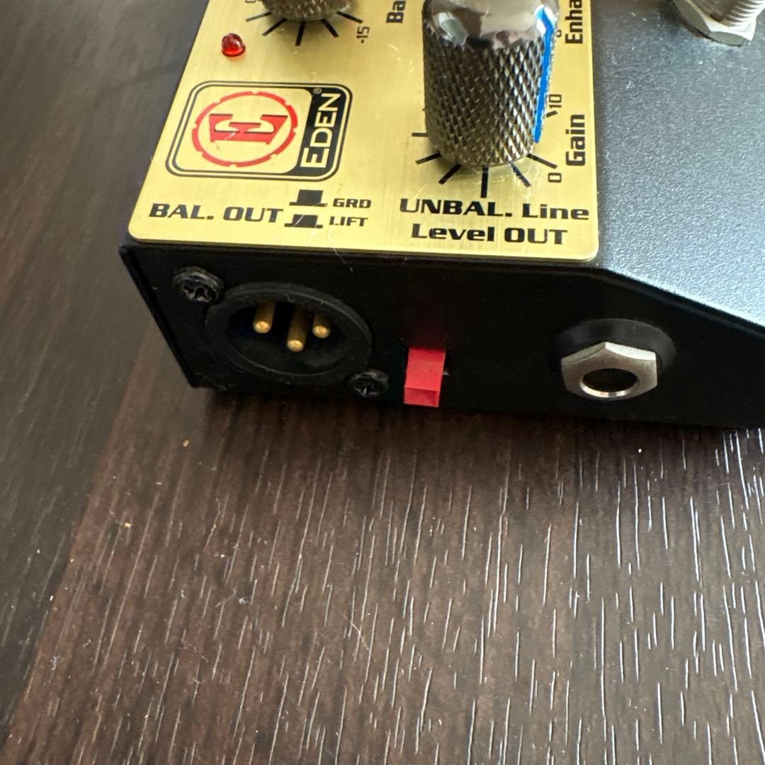Eden WTDI World Tour Direct Box/preamp Di Bass Pedal 3 Stage EQ