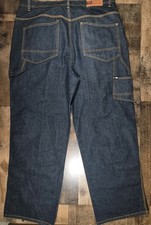 Vintage Ecko Unltd Carpenter Baggy Jeans Mens 38x32 Blue Denim Y2K 2000s Grunge