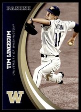 2016 Panini University of Washington Tim Lincecum Washington Huskies #48