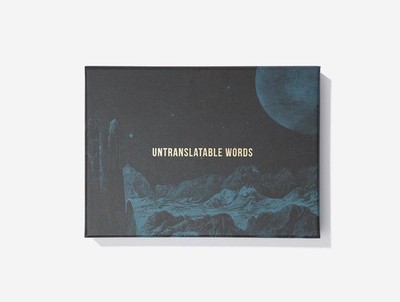 Untranslatable Words: Perfect Words from Other Languages by The School of Life C