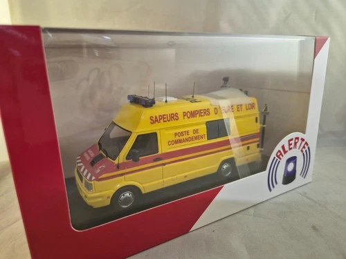 ALERT 0176 IVECO DAILY TIB VPC SDIS 28 EURE ET LOIR Firefighters 15th Anniv 1/43