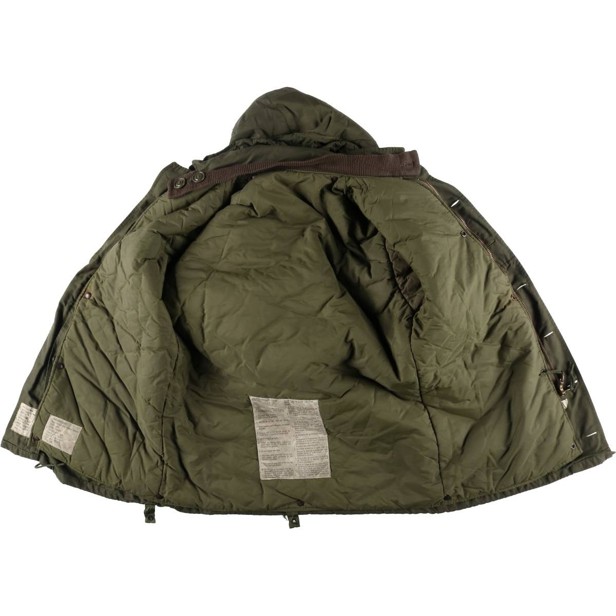 ジャケット・アウター Canadian Army ECW M74 Combat Parka Liner ECW CANADIAN ARMY PARKA EXTREME COLD WEATHER COMBAT SHORT