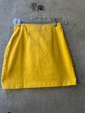 Forenza Yellow Cotton Sportswear Skirt