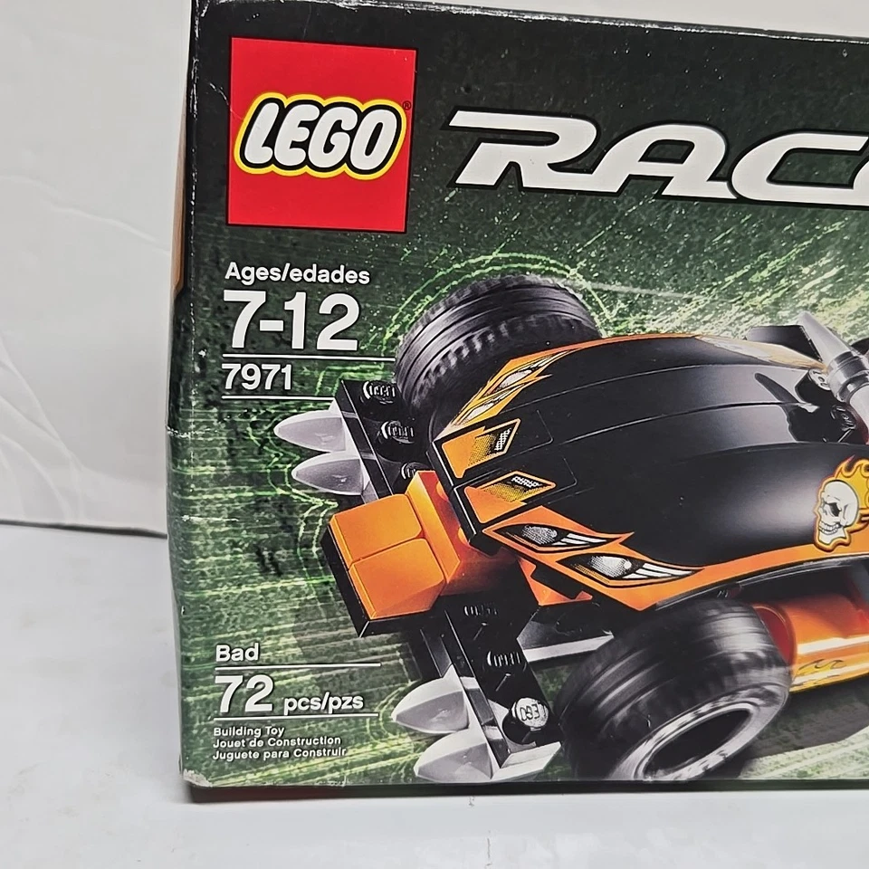 LEGO 7971 Racers BAD Car *RETIRED* Unopened Box  - Image 2 of 4