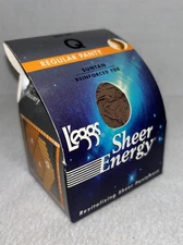 Q Leggs Sheer Energy Regular Panty Suntan Reinforced Toe New Sealed