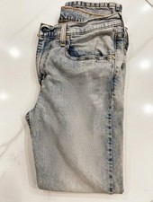 Levi's 505 Men's Cotton Jeans - Light Stonewash