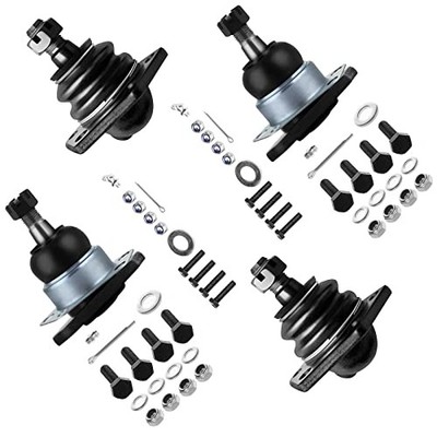  4pcs Front Suspension Kit Lower Upper Ball Joint Fit 1997-2005 For Chevy 