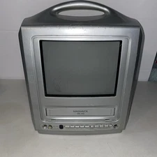 Magnavox MC092DMG01 9" TV Combo Retro GAMING CRT Television - VCR doesn’t work