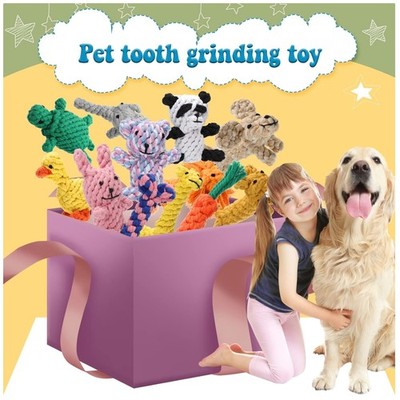 12 Pcs Dog Rope Toys for Aggressive Chewers Valent