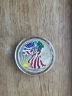 2000 American Eagle Silver Dollar in Full Color, 1 OZ .999 Fine Silver Color Cap