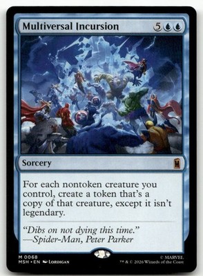 Multiversal Incursion Marvel Super Heroes MTG NM