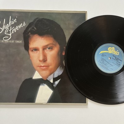 Shakin Stevens Vinyl LP Give Me Your Heart Tonight Epic