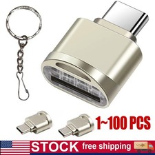 TypeC To Micro SD TF Card Reader OTG USB Adapter Converter For Phone Lot