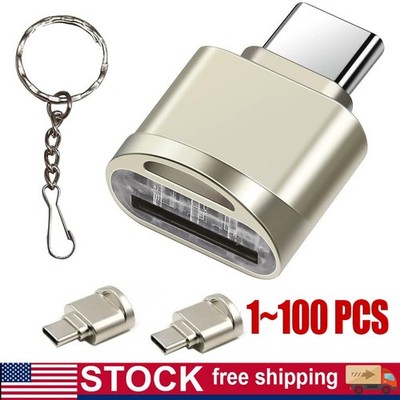 TypeC To Micro SD TF Card Reader OTG USB Adapter Converter For Phone Lot