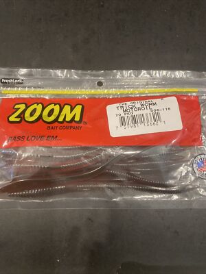 Zoom Original Trick Worm 6 1/2  Motor Oil