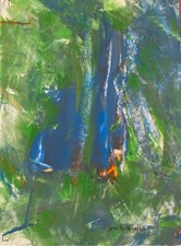 Originalgemälde von M.S.Kiefers, signiert und Atelierstempel