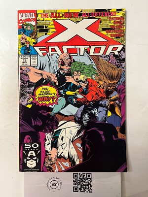 X-Factor #72 VF Marvel Comics comic book 25 JW45