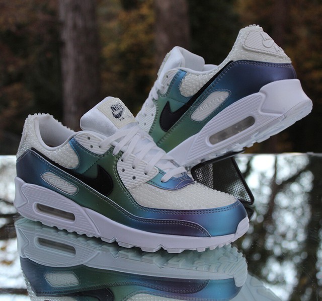 Catch The Nike Air Max 90 Bubble Summit White This Week • KicksOnFire.com