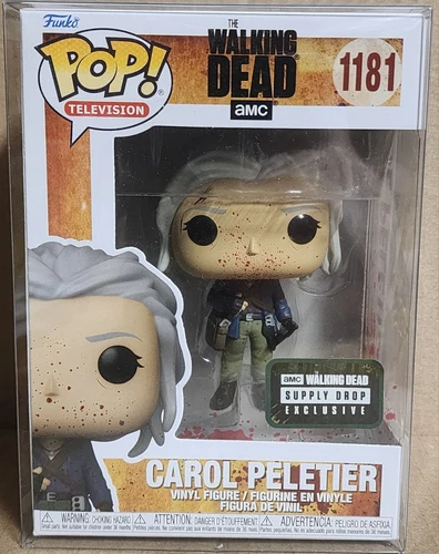 Funko Pop! The Walking Dead Supply Drop Exclusive CAROL #1181 w/Protector
