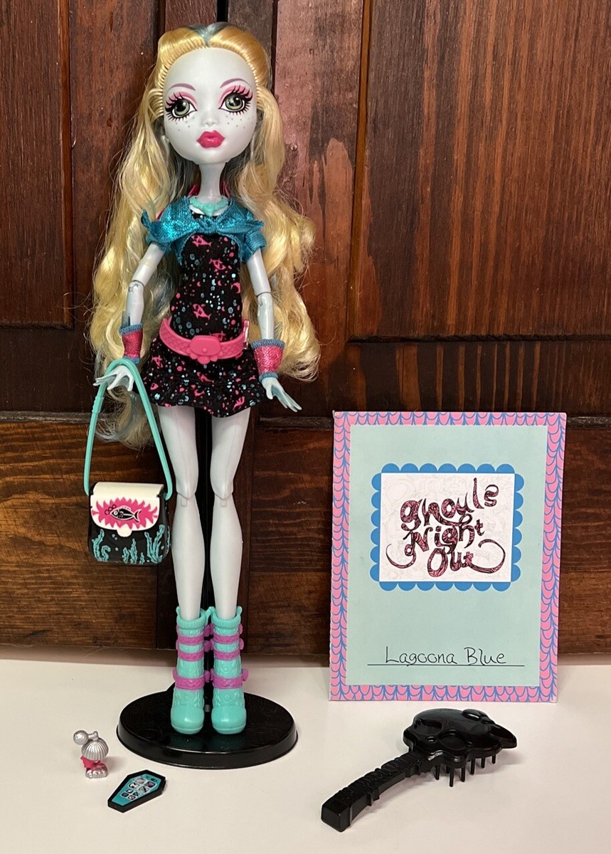 2012 Monster High Ghouls Night Out LAGOONA BLUE Doll (Almost