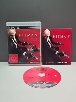 HITMAN ABSOLUTION + ANLEITUNG SONY PLAYSTATION 3 PAL KOMPLETT OVP CIB PS3 USK18