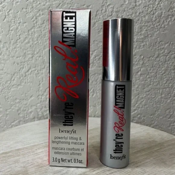 Benefit They're Real! Magnet Mascara Black Travel Size AUTHENTIC
