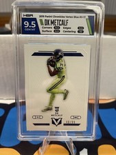 2019 Panini Chronicles Vertex #V17 DK METCALF Rookie Blue /99 Seahawks HGA 9.5