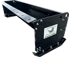 Linville 8ft snow pusher Box- skid steer with Back Drag Local PickUp Made In USA