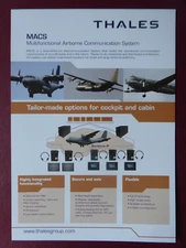 DOCUMENT PUB THALES BELGIUM MACS AIRBORNE COMMUNICATION SYSTEM CASA C-160 ATL2