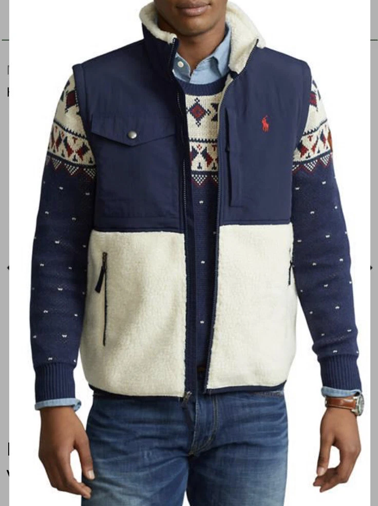 Ralph lauren hybrid fleece jacket hot sale