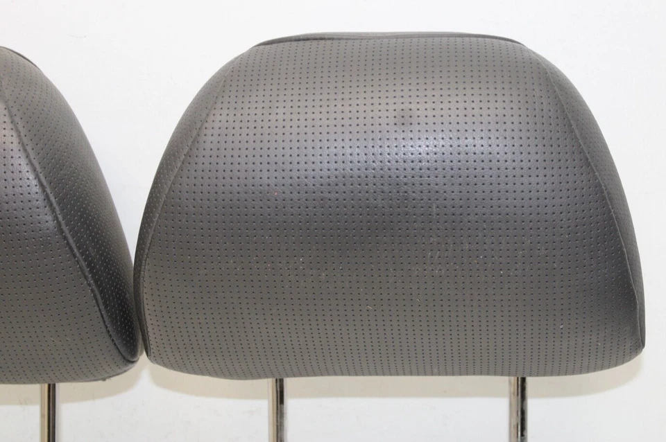 2006 SUBARU TRIBECA FRONT HEAD REST SET GRAY LEATHER OEM P/N 64061XA03AMW - Image 2 of 4