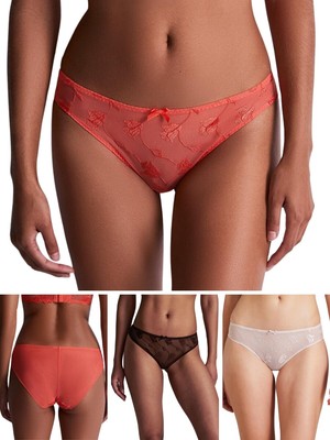 Aubade Softessence Slip Brazilian Low Rise Slip Recycled Schlüpfer Dessous