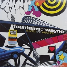 FOUNTAINS OF WAYNE Traffic and Weather SEALED limited LP Black Streaks Vinyl RSD