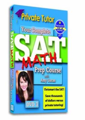 Private Tutor - SAT Math Prep Course - DVD 3 - DVD - VERY GOOD