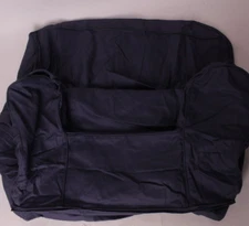 Pottery Barn Kids anywhere chair slip cover: Dark Blue twill, regular size