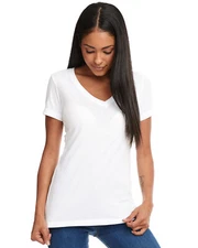 Next Level Apparel Ladies Ideal V-Neck Stylish T Shirt Casual T-Shirt N1540