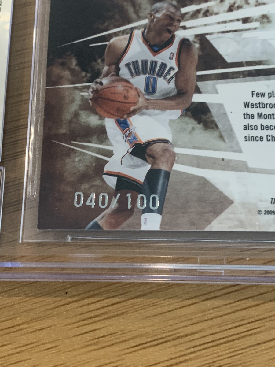 10月末まで特価) Russell Westbrook 2009 AUTO 10月末まで特価) Russell Westbrook 2009 AUTO