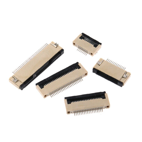 FFC/FPC Connector 0.5mm Pitch Bottom Contact 4/5/6/8/10/12/14/16~60P Flat Cable - Picture 5 of 27