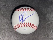 TAMPA BAY RAYS STANFORD CARDINALS BROCK JONES HAND SIGNED BALL BASEBALL COA