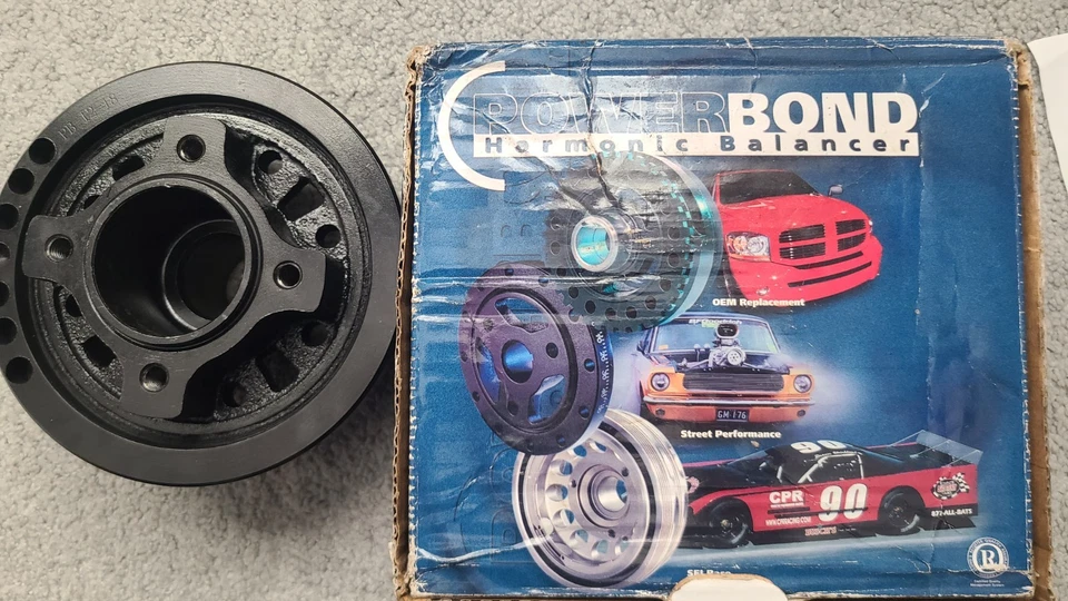 BALANCEADOR ARMÓNICO MOTOR POWER BOND PB1070ST 4 PERNOS Foto 2 de 4
