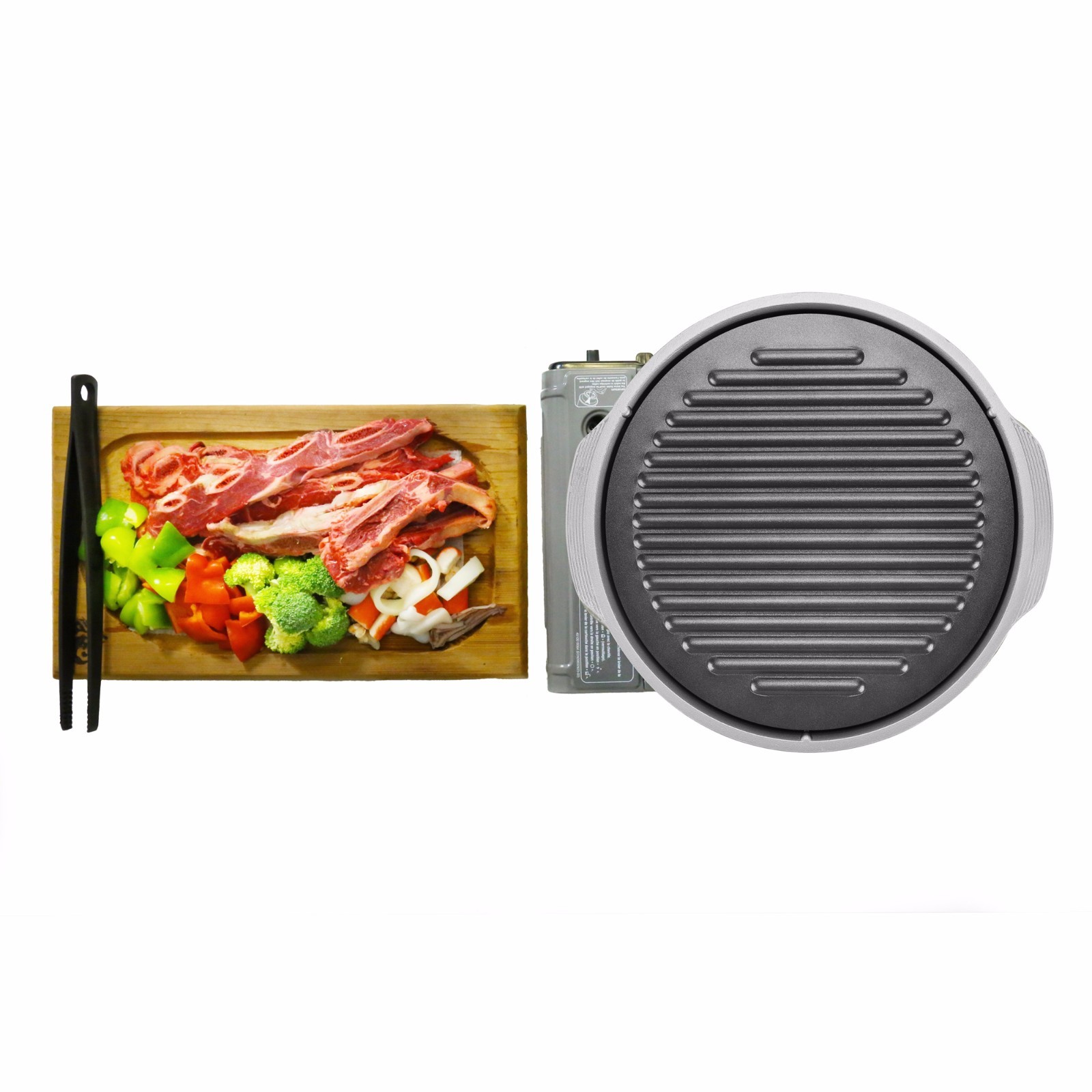 TECHEF TRUE GRILL PAN Stovetop Nonstick Indoor/Outdoor Smokeless