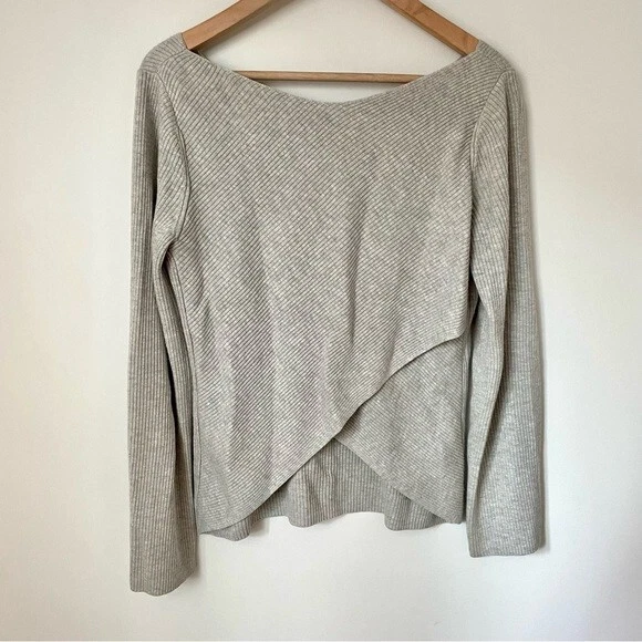 Cross back sale sweater