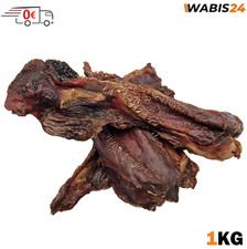 Getrocknete Rinderlippen Hundefutter Kauartikel Hundeleckerlie Ochsenziemer 1kg