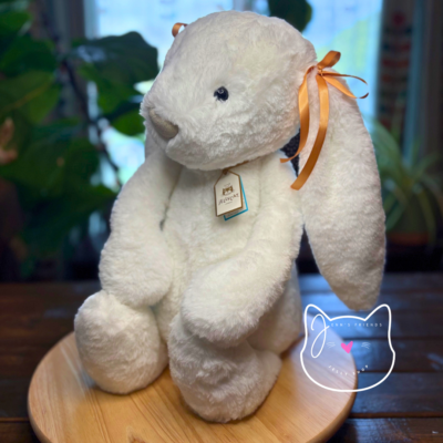 Jellycat HUGE BASHFUL LUXE BUNNY LUNA New BNWT Big RARE Soft Plush