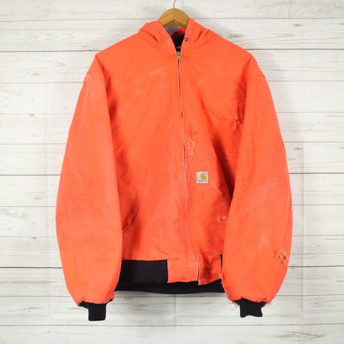 carhartt blaze orange coat